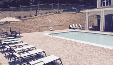 Poolside Wall