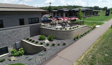 Raised Dining Patio