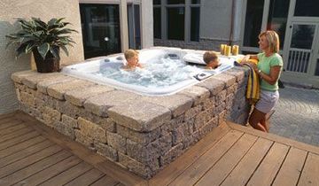 An Island for a Hot Tub!