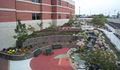 Curving Courtyard Walls