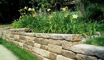 Stepped Garden Wall