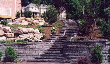 Hardscaped Hillside