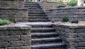 Terraced Walls and Stairs