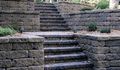 Terraced Walls and Stairs