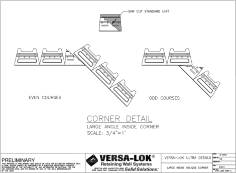 Large-Angle Inside Corner