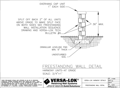 Freestanding Wall III