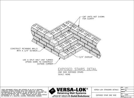 Exposed Stair (1 side)