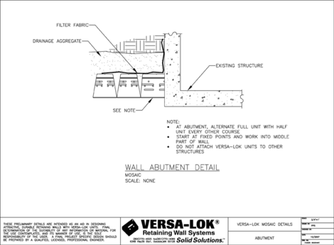 Wall Abutment