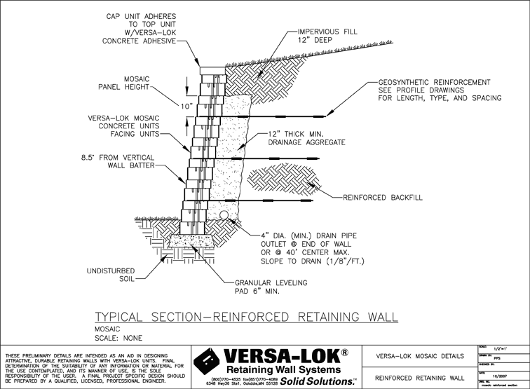 Reinforced Steep Slopes - Geogrid